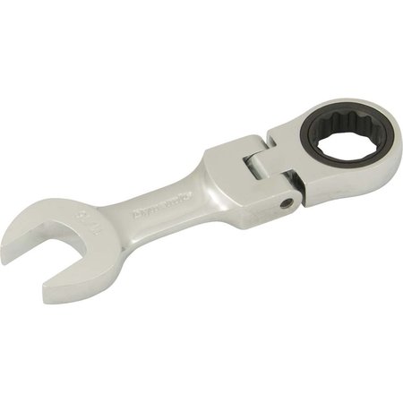 DYNAMIC Tools 11/16" Stubby Flex Head Ratcheting Wrench D076222